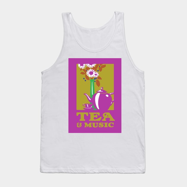 Tea & Music 3 Tank Top by ScottCarey